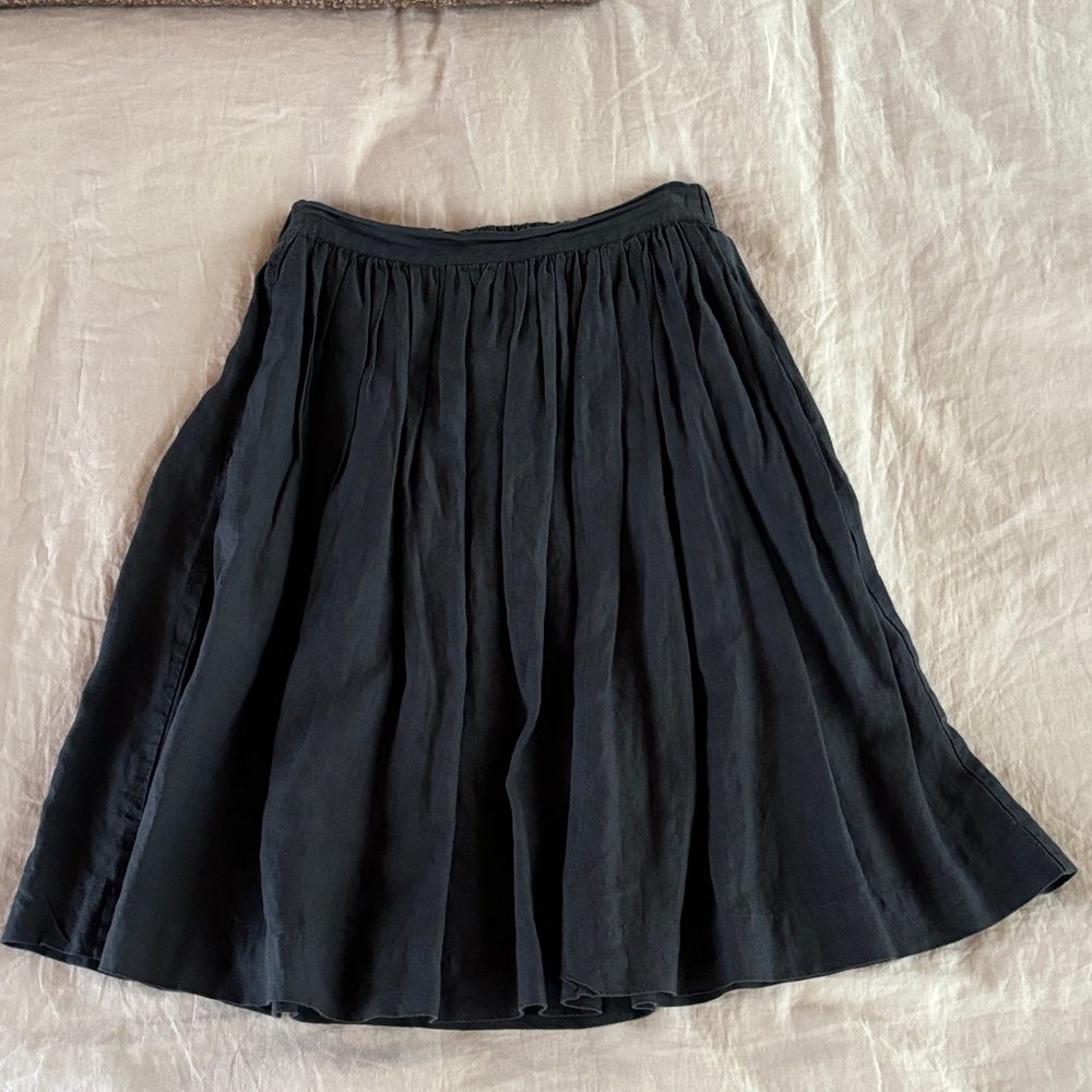 notPERFECTLINEN Linen City Skirt
